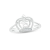 Thumbnail Image 1 of Diamond Quinceañera Tiara Ring 10K White Gold