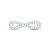 Thumbnail Image 3 of Diamond Infinity Ring 1/3 ct tw Round-cut 10K White Gold