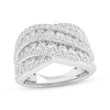 Thumbnail Image 0 of Lab-Created Diamonds by KAY Multi-Row Diamond Ring 2 ct tw 14K White Gold