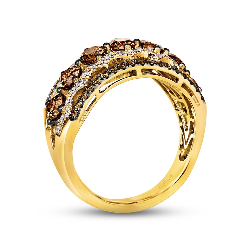 Main Image 2 of Le Vian Diamond Ring 1-7/8 ct tw 14K Honey Gold