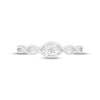 Thumbnail Image 1 of Diamond Twist Promise Ring 1/20 ct tw 10K White Gold