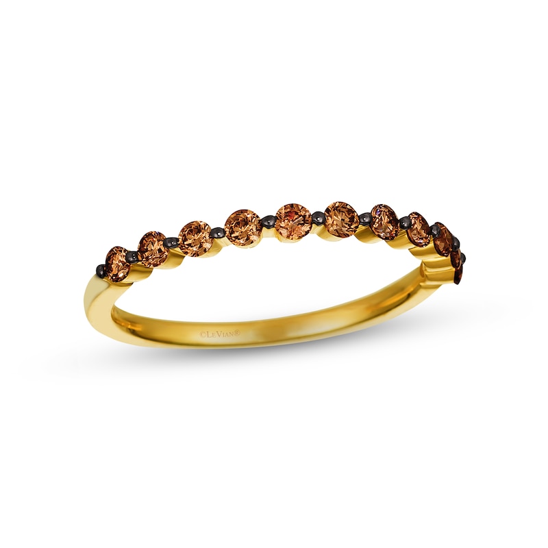 Main Image 1 of Le Vian Chocolatier Diamond Ring 3/8 ct tw 14K Honey Gold