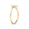 Thumbnail Image 2 of Diamond Deconstructed Ring 1/10 ct tw Round-cut 10K Yellow Gold