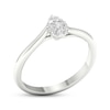 Thumbnail Image 1 of Diamond Promise Ring 1/6 ct tw Round-cut Sterling Silver