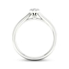 Thumbnail Image 3 of Diamond Promise Ring 1/6 ct tw Round-cut Sterling Silver