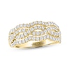 Thumbnail Image 1 of THE LEO Diamond Anniversary Band 3/4 ct tw Round-cut 14K Yellow Gold