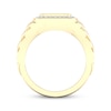 Thumbnail Image 3 of Multi-Diamond Center Scale Ring 1/2 ct tw Round-cut 10K Yellow Gold