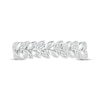 Thumbnail Image 2 of Diamond Leaves Ring 1/10 ct tw Sterling Silver