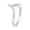 Thumbnail Image 2 of Diamond Deconstructed Contour Ring 1/5 ct tw 10K White Gold