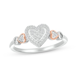 14K GOLD DIAMOND KEIRA HEART RING – Jen K Online