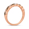 Thumbnail Image 3 of Le Vian Chocolate Twist Diamond Ring 1/3 ct tw 14K Strawberry Gold