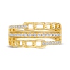 Thumbnail Image 3 of Le Vian Diamond Chain Link Ring 3/8 ct tw 14K Honey Gold