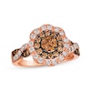 Thumbnail Image 1 of Le Vian Chocolate Twist Diamond Ring 1-1/3 ct tw 14K Strawberry Gold