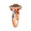 Thumbnail Image 2 of Le Vian Chocolate Twist Diamond Ring 1-1/3 ct tw 14K Strawberry Gold