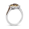 Thumbnail Image 3 of Le Vian Chocolate Diamond Ring 7/8 ct tw 14K Two-Tone Gold