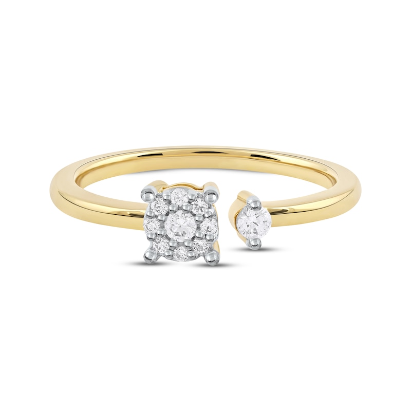 Main Image 3 of Diamond Promise Ring 1/6 ct tw 10K Yellow Gold