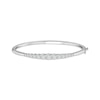 Thumbnail Image 1 of Lab-Grown Diamonds by KAY Round-Cut Bangle Bracelet 2 ct tw 14K White Gold