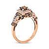 Thumbnail Image 3 of Le Vian Chocolate Diamond Ring 1 ct tw 14K Strawberry Gold