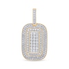 Thumbnail Image 1 of Men's Diamond Dog Tag Charm 1-1/2 ct tw 10K Yellow Gold