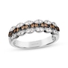 Thumbnail Image 0 of Le Vian Venetian Mosaic Diamond Scalloped Ring 3/8 ct tw 14K Vanilla Gold