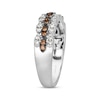 Thumbnail Image 1 of Le Vian Venetian Mosaic Diamond Scalloped Ring 3/8 ct tw 14K Vanilla Gold