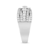 Thumbnail Image 2 of THE LEO Diamond Anniversary Ring 1-1/3 ct tw Round-cut 14K White Gold