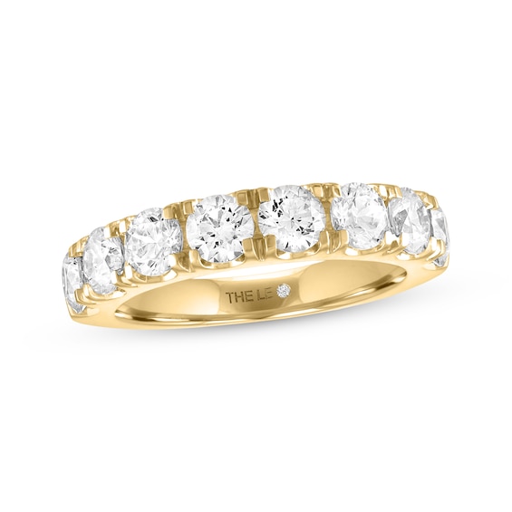 THE LEO Diamond Anniversary Ring 2 ct tw Round-cut 14K Yellow Gold