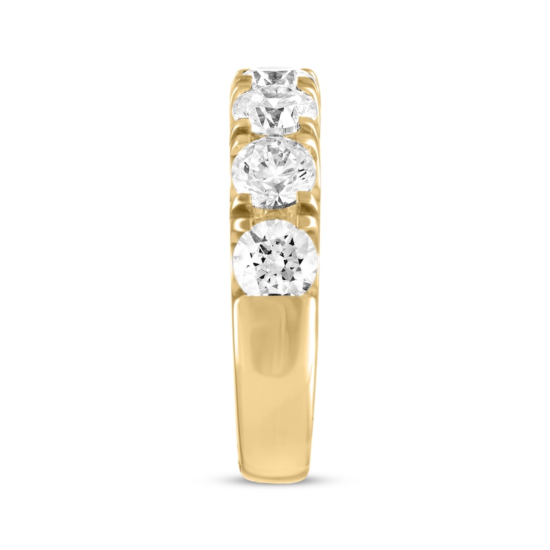 Main Image 2 of THE LEO Diamond Anniversary Ring 2 ct tw Round-cut 14K Yellow Gold