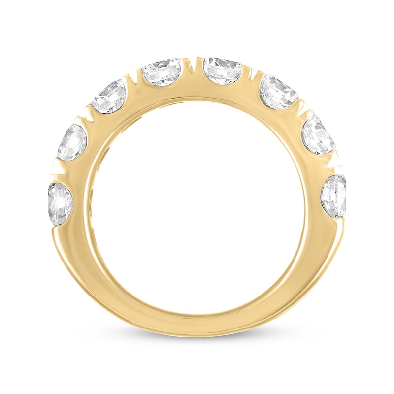 Main Image 3 of THE LEO Diamond Anniversary Ring 2 ct tw Round-cut 14K Yellow Gold