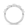 Thumbnail Image 3 of THE LEO Diamond Anniversary Ring 7/8 ct tw Princess & Round-cut 14K White Gold