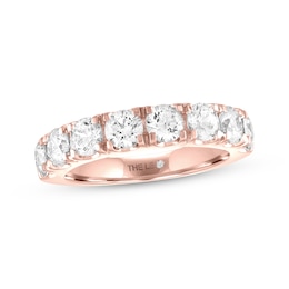 THE LEO Diamond Anniversary Ring 2 ct tw Round-cut 14K Rose Gold