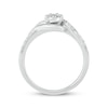 Thumbnail Image 2 of Diamond Swirl Promise Ring 1/4 ct tw Sterling Silver