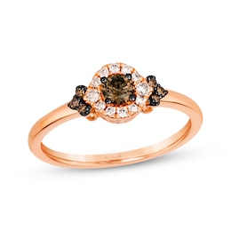 Le Vian Diamond Ring 1/3 ct tw 14K Strawberry Gold