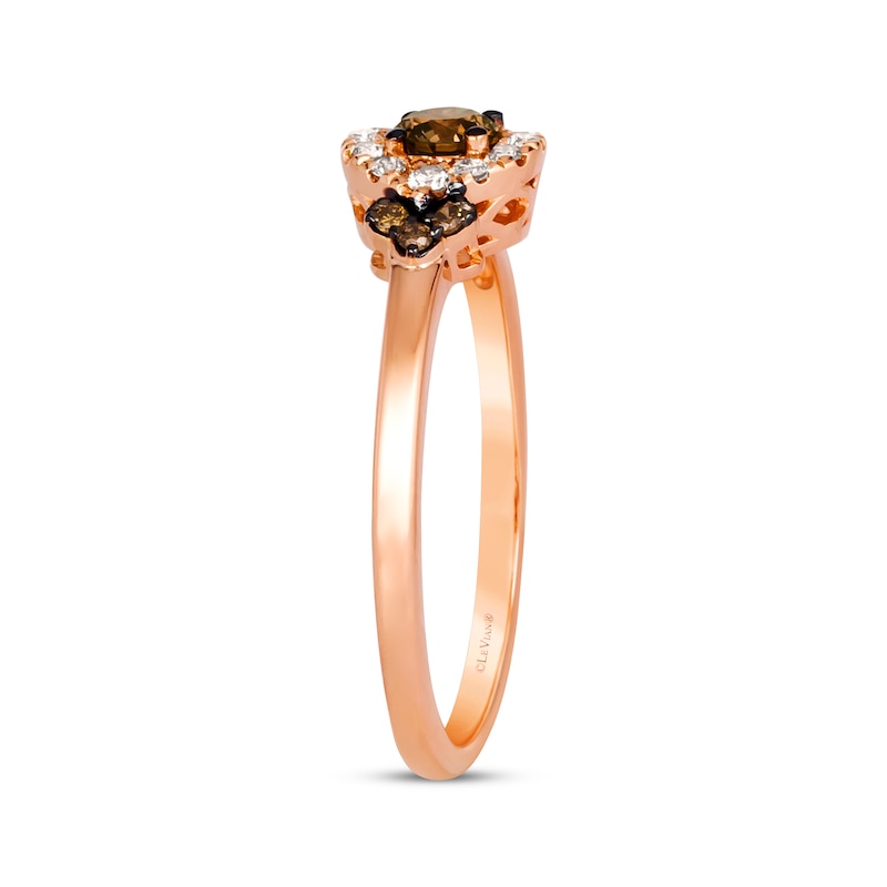 Main Image 2 of Le Vian Diamond Ring 1/3 ct tw 14K Strawberry Gold