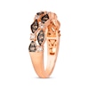 Thumbnail Image 2 of Le Vian Venetian Mosaic Diamond Ring 3/8 ct tw 14K Strawberry Gold