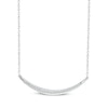 Thumbnail Image 2 of Lab-Grown Diamonds by KAY Smile Necklace 1/4 ct tw 10K White Gold 18&quot;