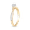 Thumbnail Image 1 of Hallmark Diamonds Promise Ring 1/5 ct tw 10K Two-Tone Gold