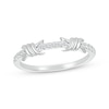 Thumbnail Image 1 of Diamond Spiral Twist Ring 1/8 ct tw Sterling Silver