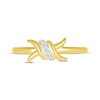 Thumbnail Image 4 of Diamond Spiral Twist Ring 1/20 ct tw 10K Yellow Gold