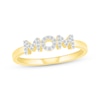 Thumbnail Image 1 of Diamond &quot;Mom&quot; Ring 1/10 ct tw 10K Yellow Gold