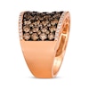 Thumbnail Image 2 of Le Vian Vault Diamond Convex Fashion Band 4-3/8 ct tw 14K Strawberry Gold Size 7