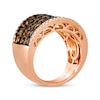 Thumbnail Image 3 of Le Vian Vault Diamond Convex Fashion Band 4-3/8 ct tw 14K Strawberry Gold Size 7