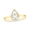 Thumbnail Image 1 of Love Entwined Diamond Ring 1/6 ct tw 10K Yellow Gold