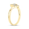 Thumbnail Image 2 of Love Entwined Diamond Ring 1/6 ct tw 10K Yellow Gold