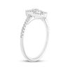 Thumbnail Image 2 of Love Entwined Diamond Ring 1/4 ct tw 10K White Gold