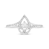 Thumbnail Image 3 of Love Entwined Diamond Ring 1/4 ct tw 10K White Gold