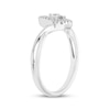 Thumbnail Image 2 of Love Entwined Diamond Ring 1/6 ct tw 10K White Gold