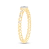 Thumbnail Image 2 of Multi-Diamond Center Beaded Promise Ring 1/8 ct tw 10K Yellow Gold