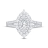 Thumbnail Image 3 of Marquise-Cut Diamond Double Frame Engagement Ring 1 ct tw 14K White Gold