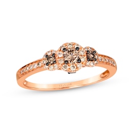 Le Vian Diamond Ring 3/8 ct tw 14K Strawberry Gold